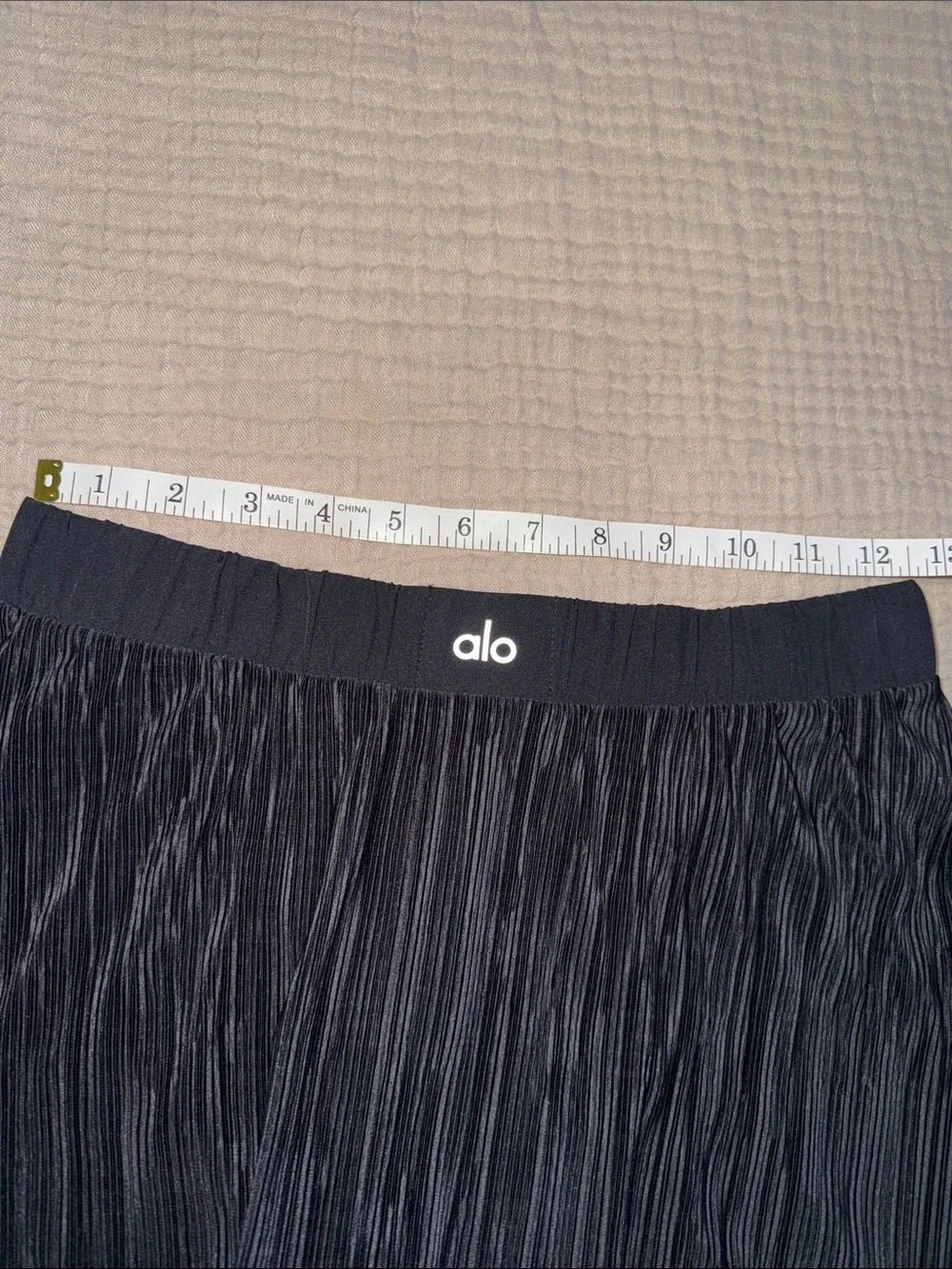 Alo Micro Plisse Tennis Skirt